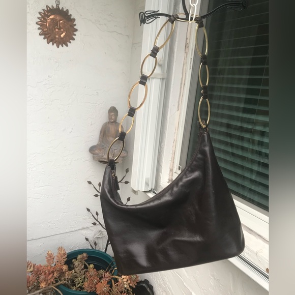 Gucci bag vintage leather-Authentic - Picture 3 of 6